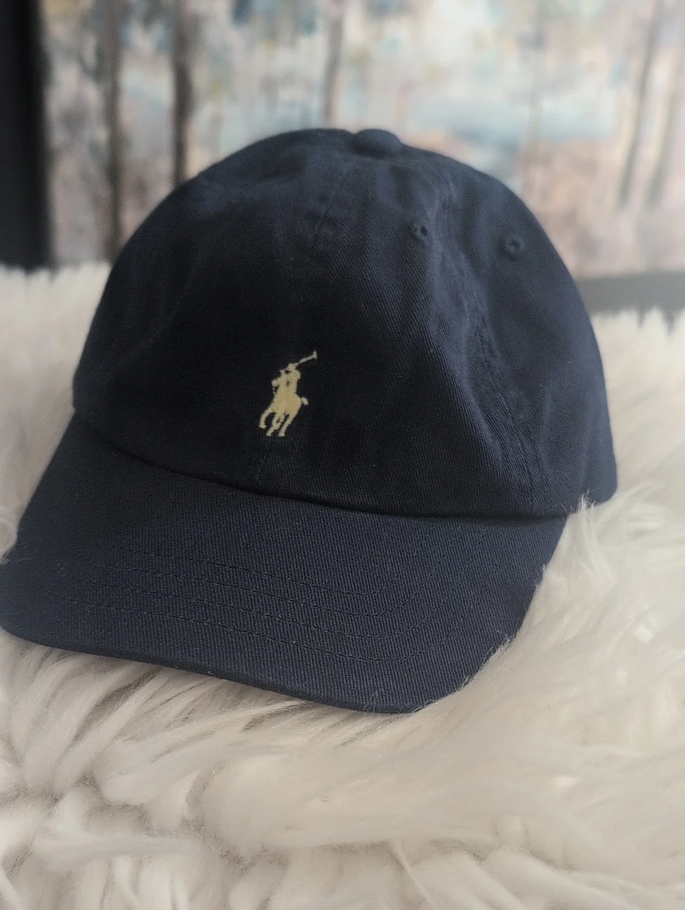 Ralph Lauren Navy Cap For Toddlers
